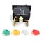 Cole Hersee Switch, Rocker, 25A Incandescent Pilot Light, Retail Clamshell 58328-101-BP - alternate 4
